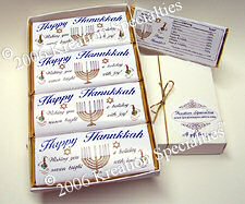 Happy Hanukkah Chocolate Candy Gift